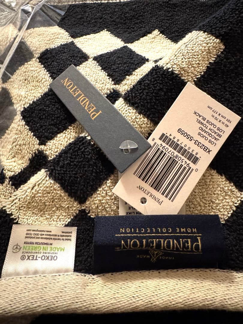 新品PENDLETON ペンドルトン 大判コットンビーチタオル バスタオル