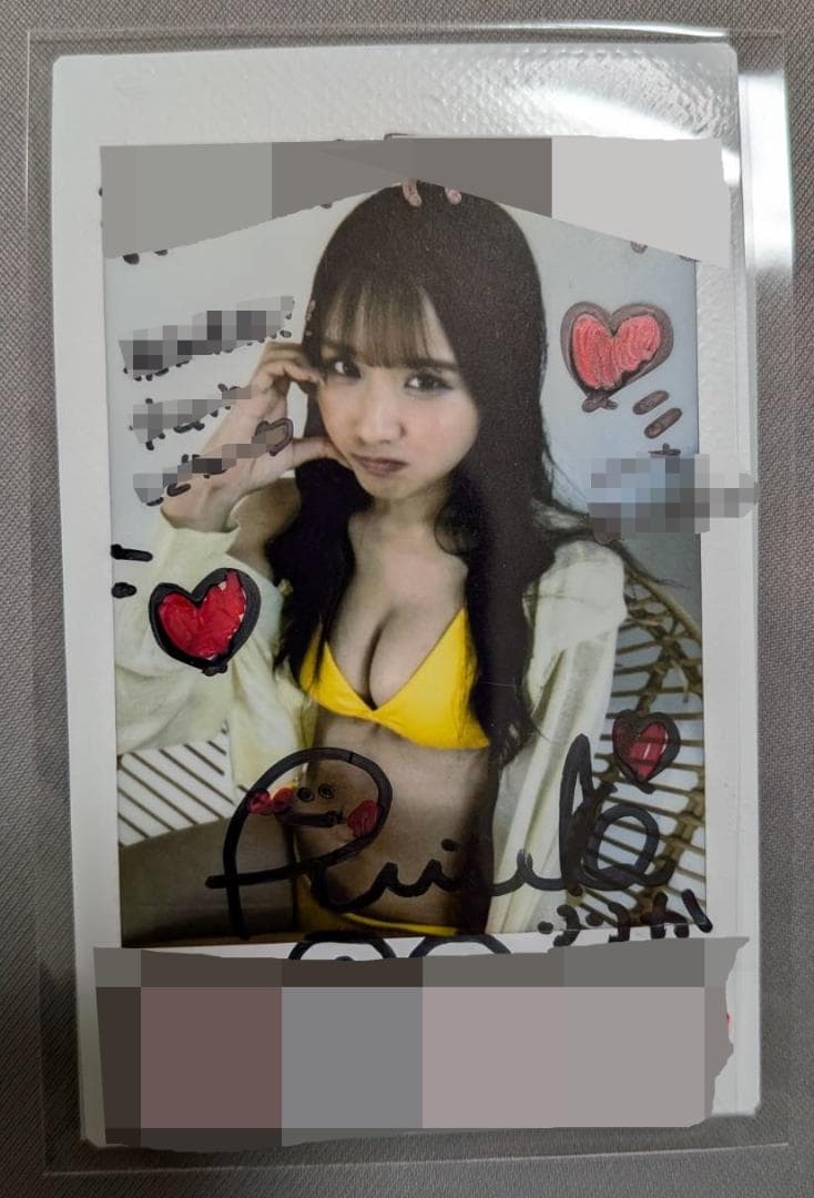 森脇梨々夏　サインチェキ　当選品