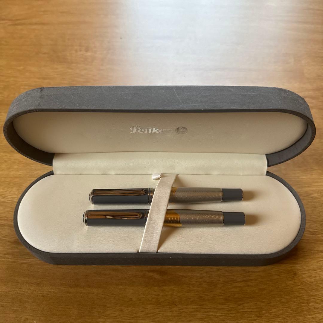 ペリカン Pelikan特別生産品 M640エベレスト 万年筆•ローラーボール