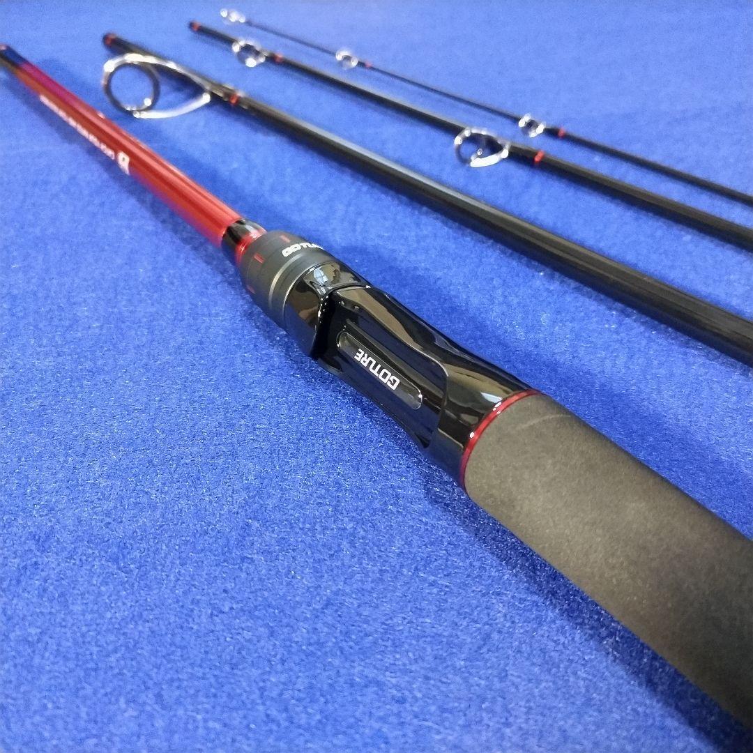 ロッドケース付き マルチピースロッド 2.7m 9ft スピニング シーバス