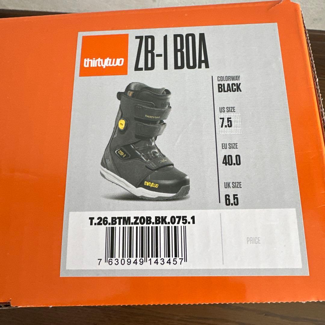 thirtytwo ZB-1 BOA スノーボードブーツ25.5cm