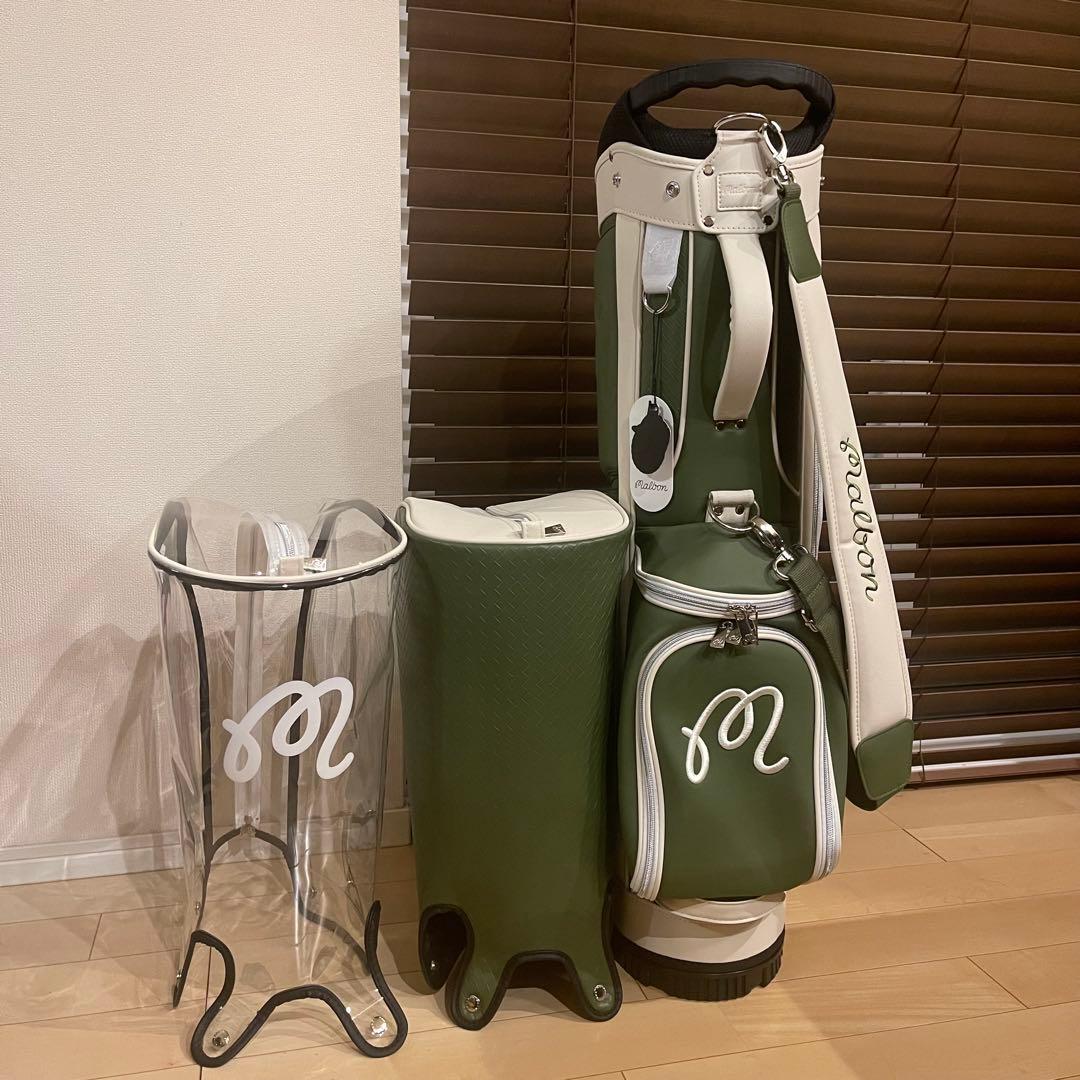 【即発送】MALBON マルボンゴルフ キャディバッグ ゴルフバッグ グリーン緑
