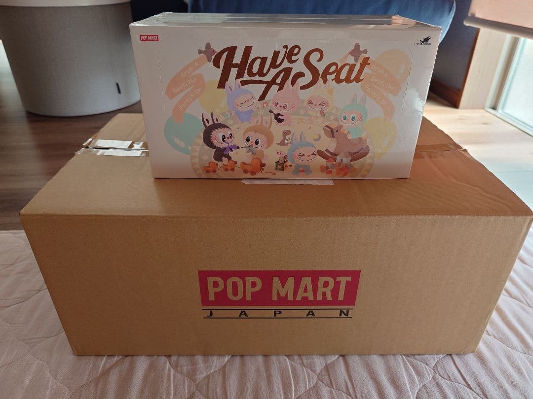 LABUBU POP MART Have A Seatぬいぐるみセット1アソート