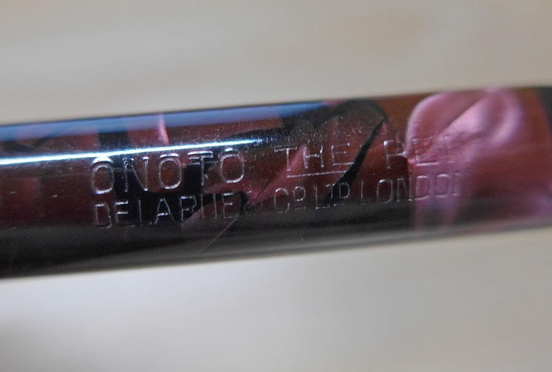 筆記具 ONOTO THE PEN De La Rue London