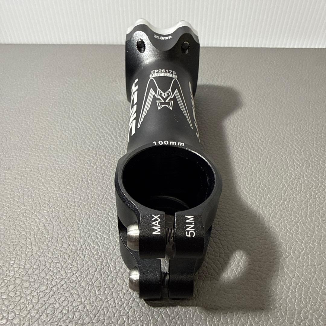 KCNC ステム　チームイシュー AH OS 100mm 31.8mm 5D 黒