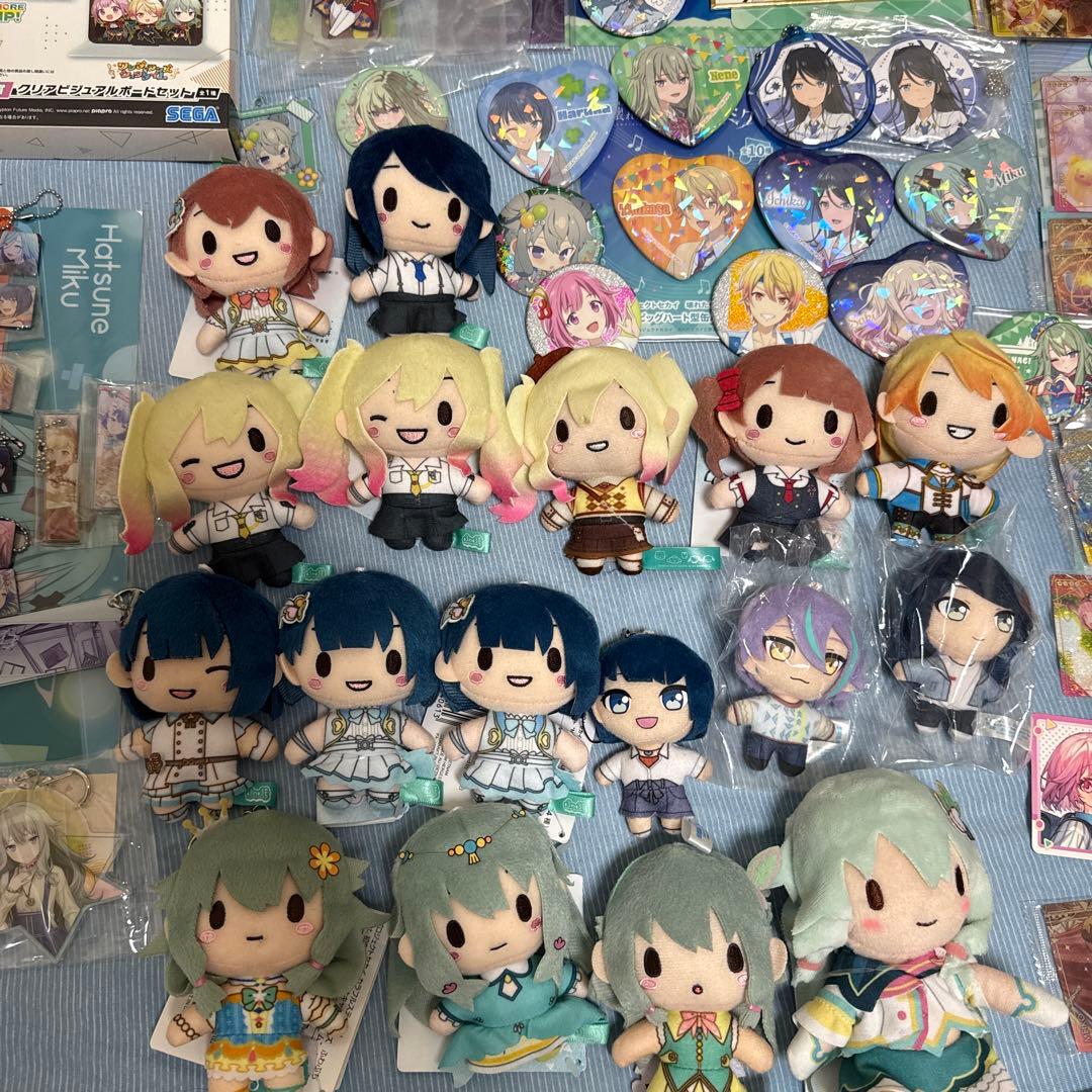 ミ*レ様 プロセカ　グッズ　まとめ売り　ふわぷち　クリアボード　ファイル　カード