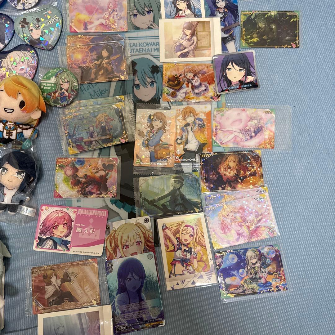 ミ*レ様 プロセカ　グッズ　まとめ売り　ふわぷち　クリアボード　ファイル　カード