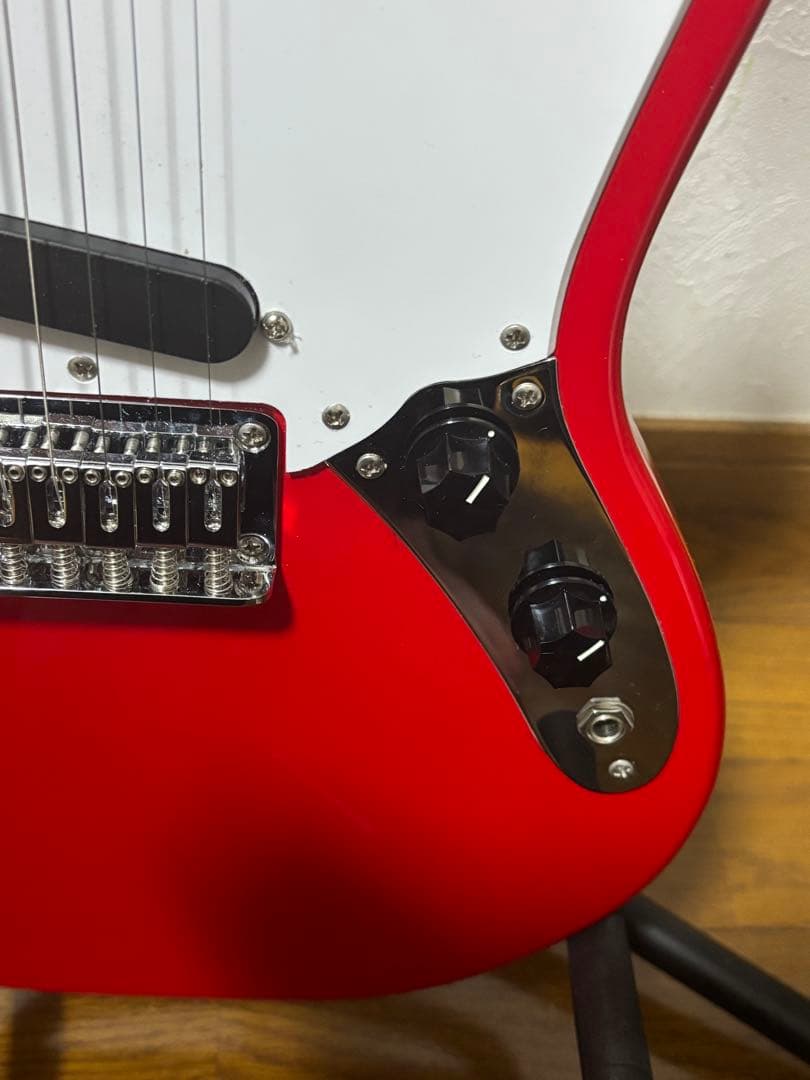 Squier SONIC MUSTANG 保証書・ソフトケース付