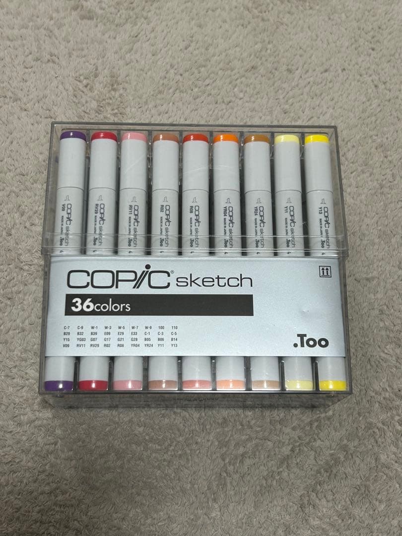 Too コピック スケッチ ベーシック 36色セット　美品