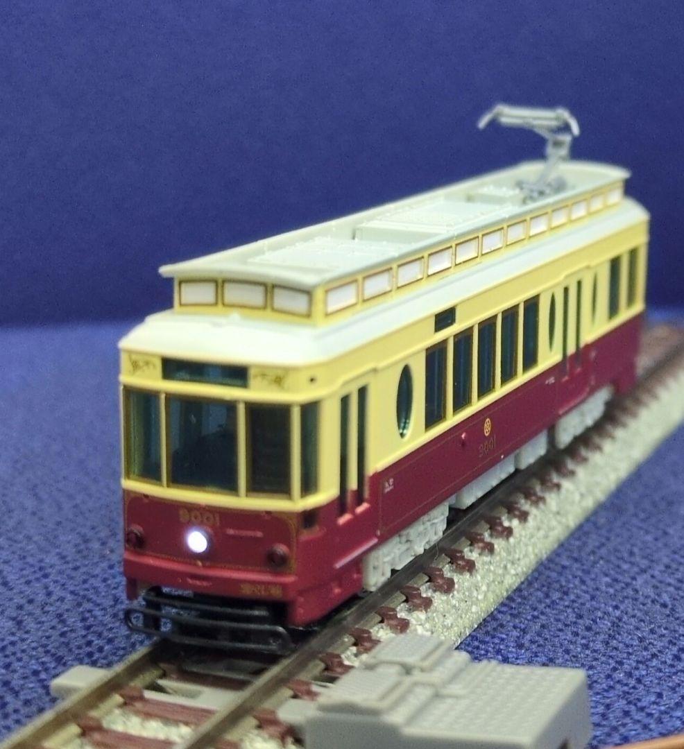 鉄道模型 東京都電 9000形 9001 赤塗装
