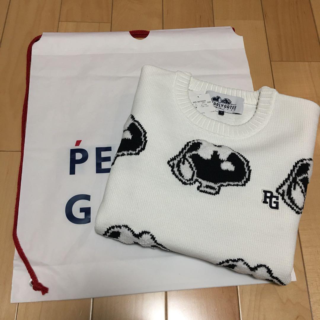 値下げ中　パーリーゲイツ スヌーピー 新品 未使用 タグ付き セーター
