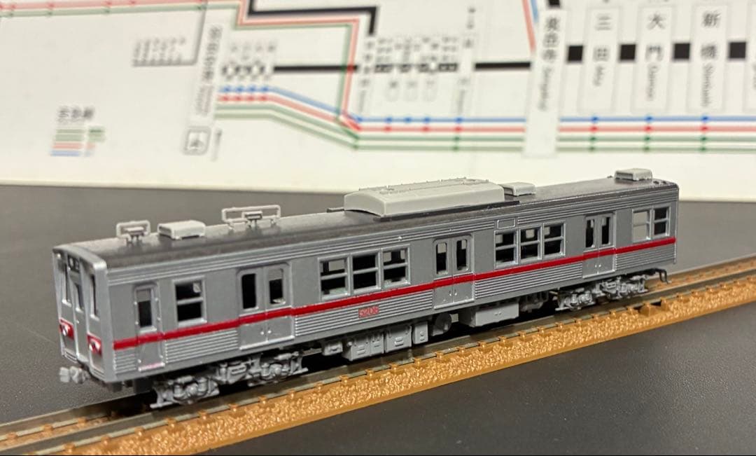 【bncnpn】都営5200形 Nゲージ未塗装キット組立品4両