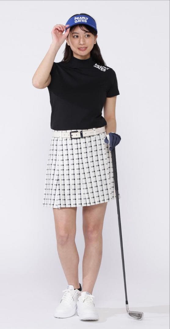 チェック柄プリーツスカート