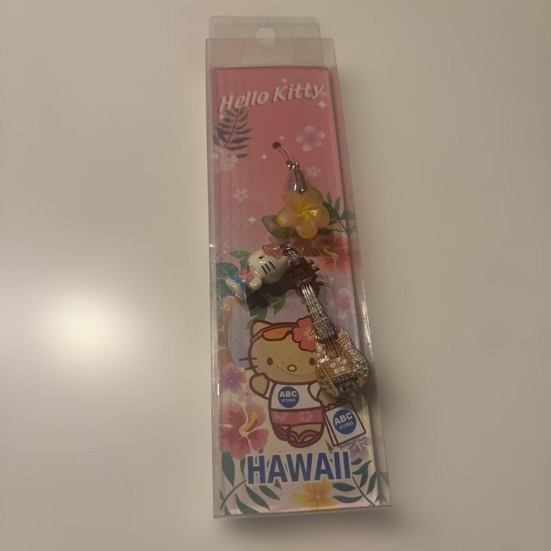 ハワイ限定キティストラップ　ABCストア