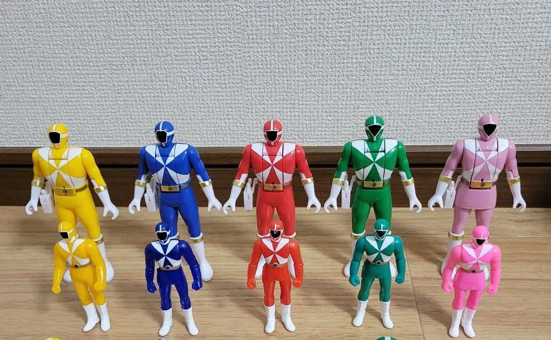 【貴重】ゴーゴーファイブ フィギュア 10体セット