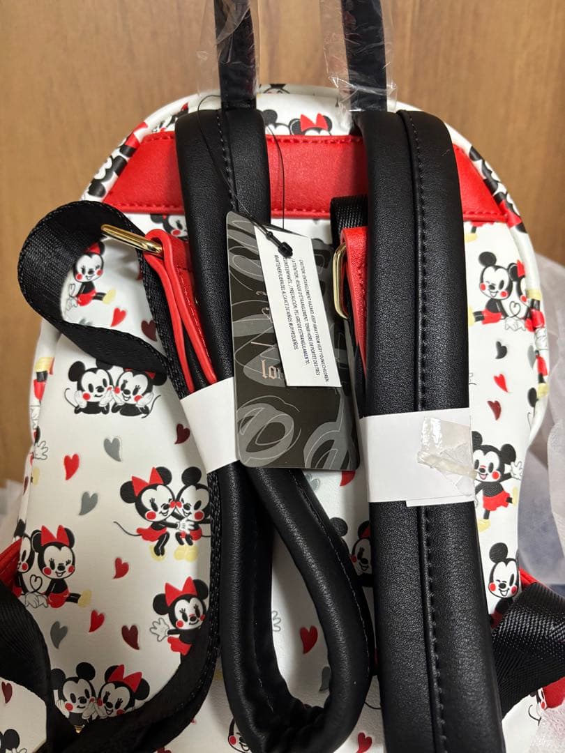 ディズニー　ラウンジフライ　ミッキー＆ミニー バレンタイン　ハート　リュック