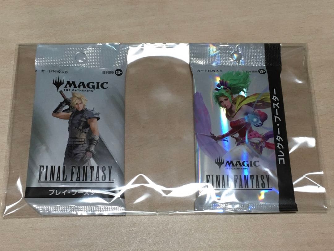 FINAL FANTASY Tシャツ Lサイズ + カードパックセット