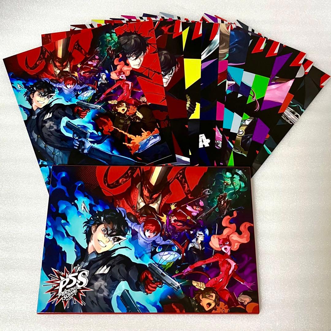 ペルソナ5 スクランブル マルイパレス ポストカードセット 主人公 杏 祐介