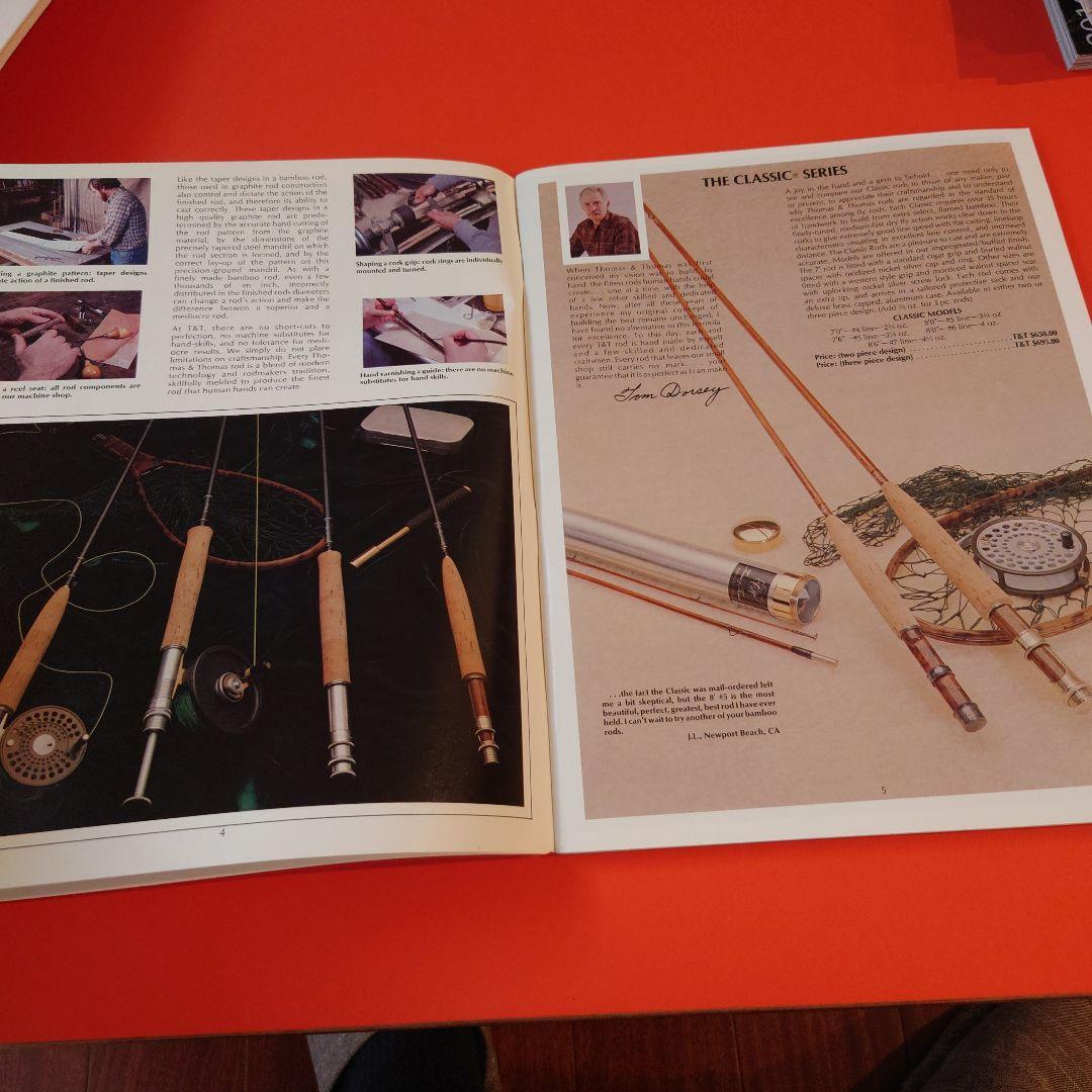 1985年 Thomas & Thomas フィッシングカタログ