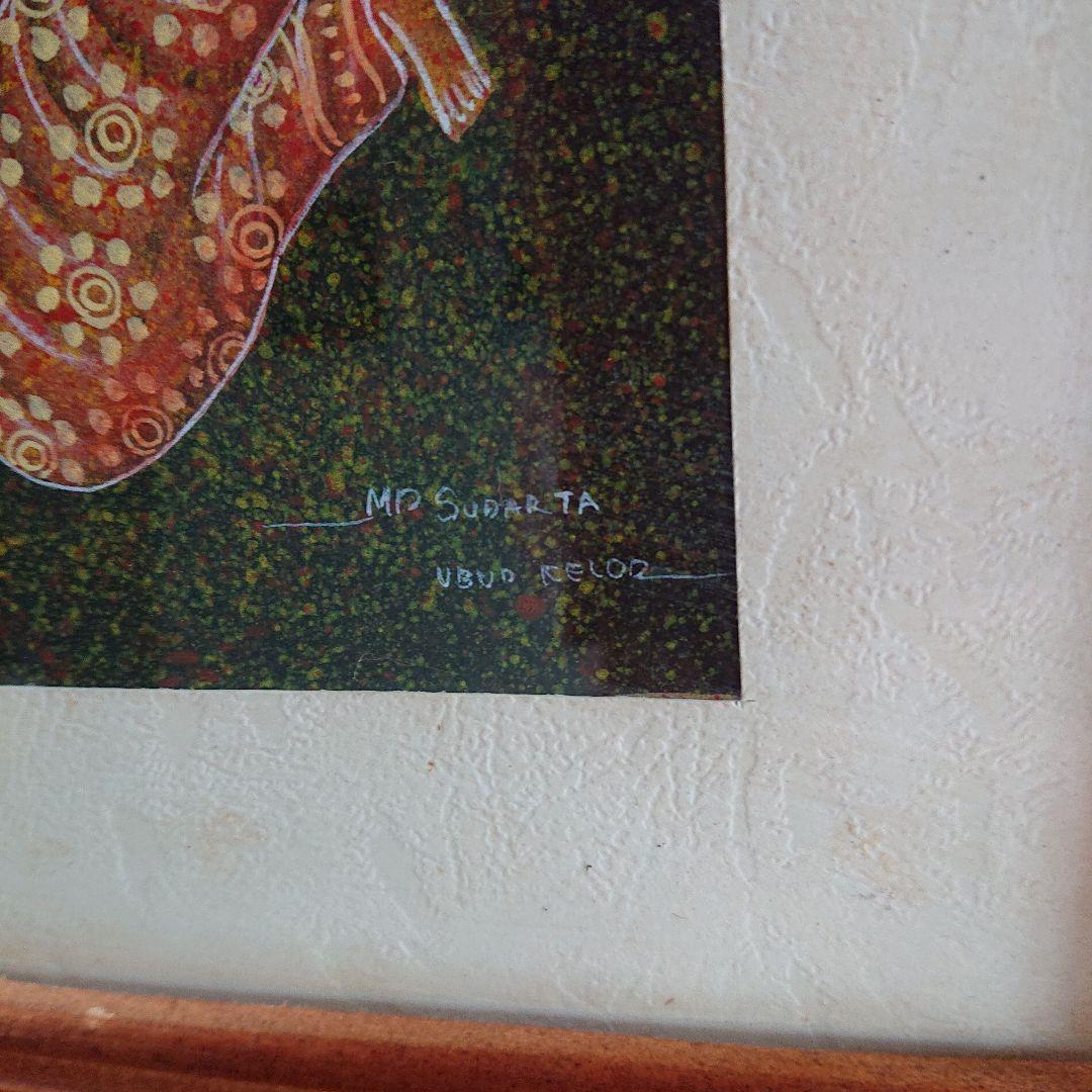 BALI 絵画 アート アジアン雑貨