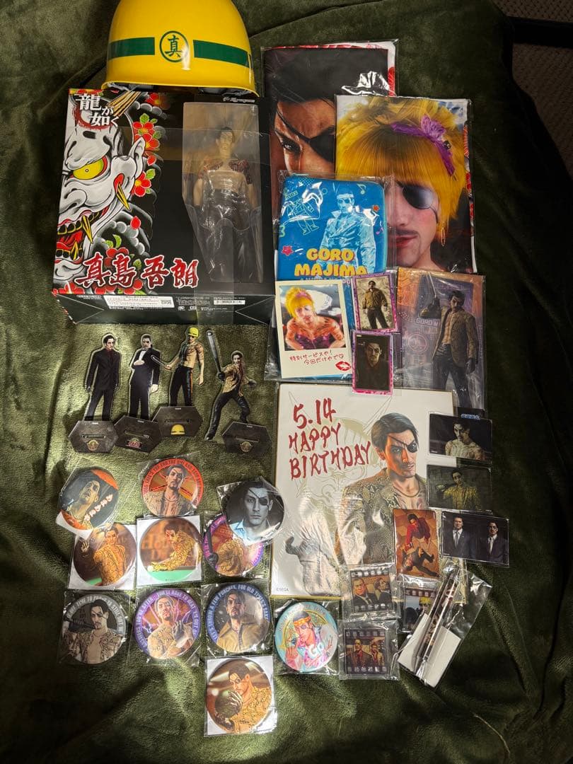 【まとめ売り/バラ売り可】真島吾朗 誕生日記念くじ＆HISTORYなど