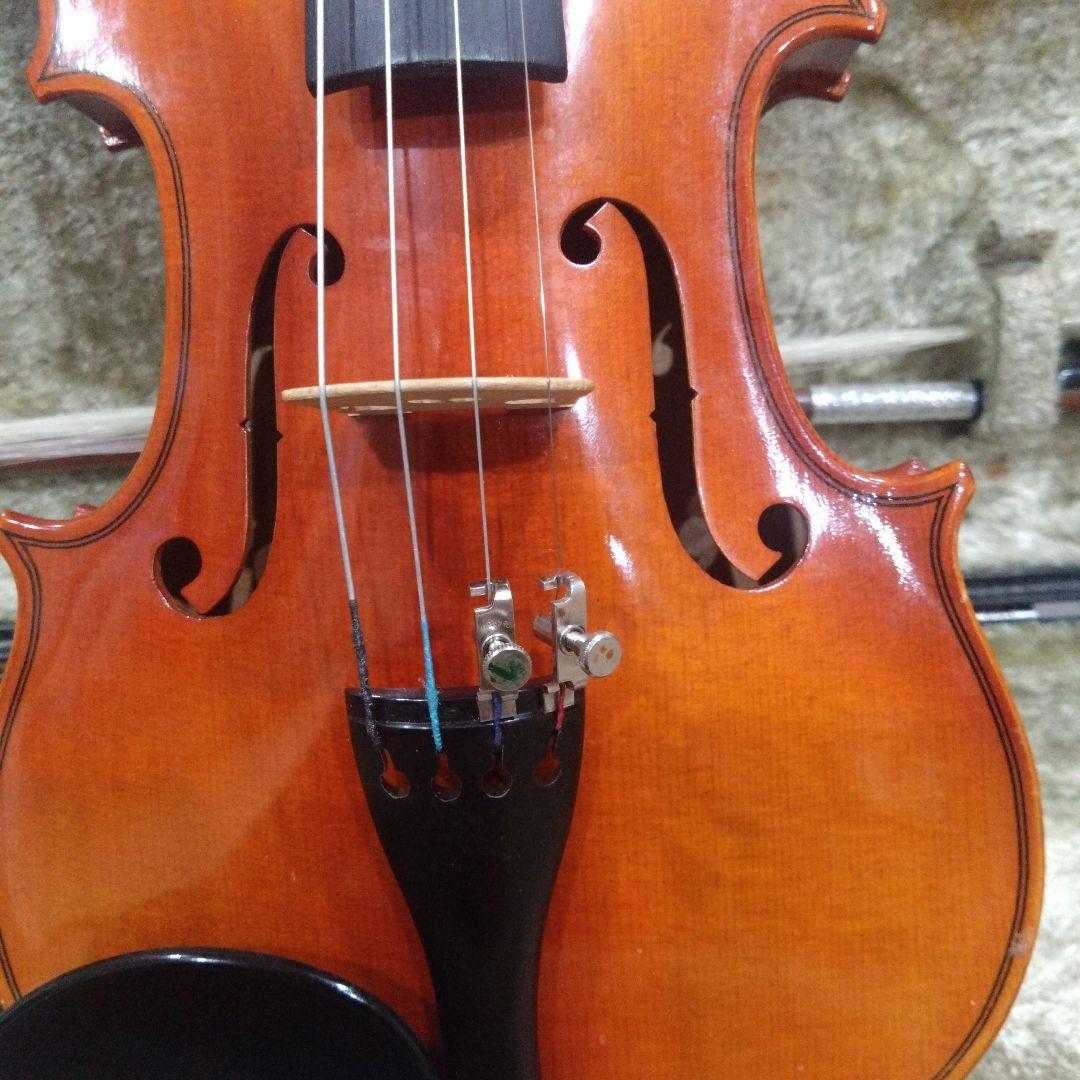 バイオリン SUZUKI スズキ 220 1/4 弓＆肩当て付き