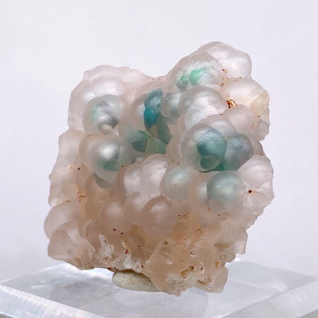 ぴ*ぴ様 『2022年発見』 クリソコラインカルセドニー　原石　鉱物標本　天然石