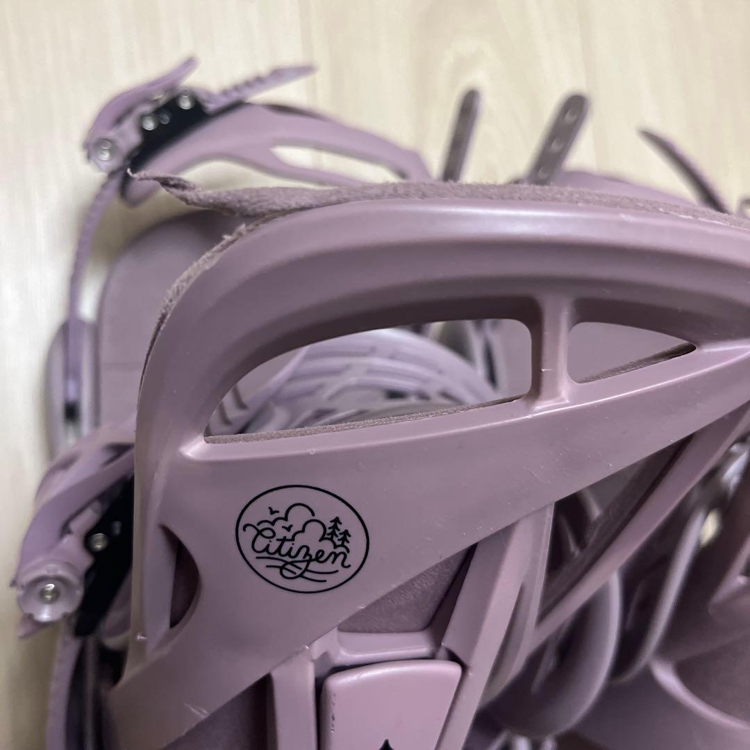 BURTON REFLEXスノーボード ビンディング パープル