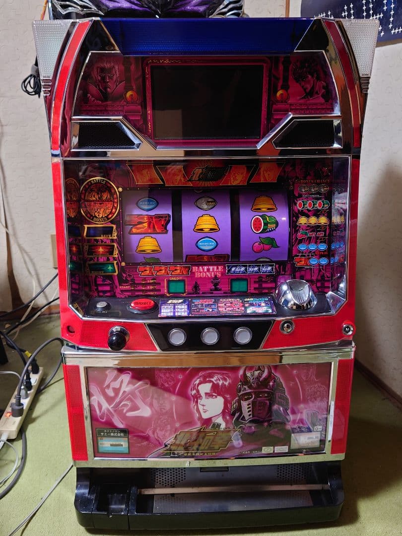 【引き取り限定】パチスロ　4号機　初代北斗の拳(ユリアパネル)　実機