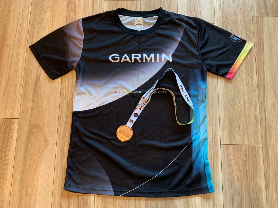 GARMIN RUN JAPAN 2023 Tシャツ&メダル