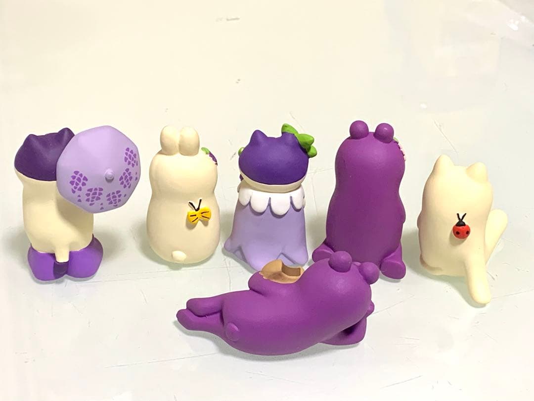 ♡コンコンブル　あしかがフラワーパーク限定　6点セット　ネコ　クマ　うさぎ♡