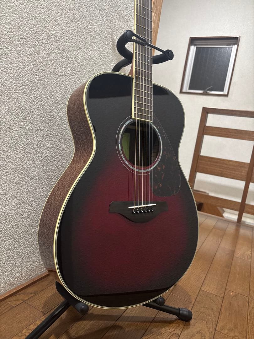 YAMAHA FS830DSR サンバースト 美品 使用10回程度 ケース付