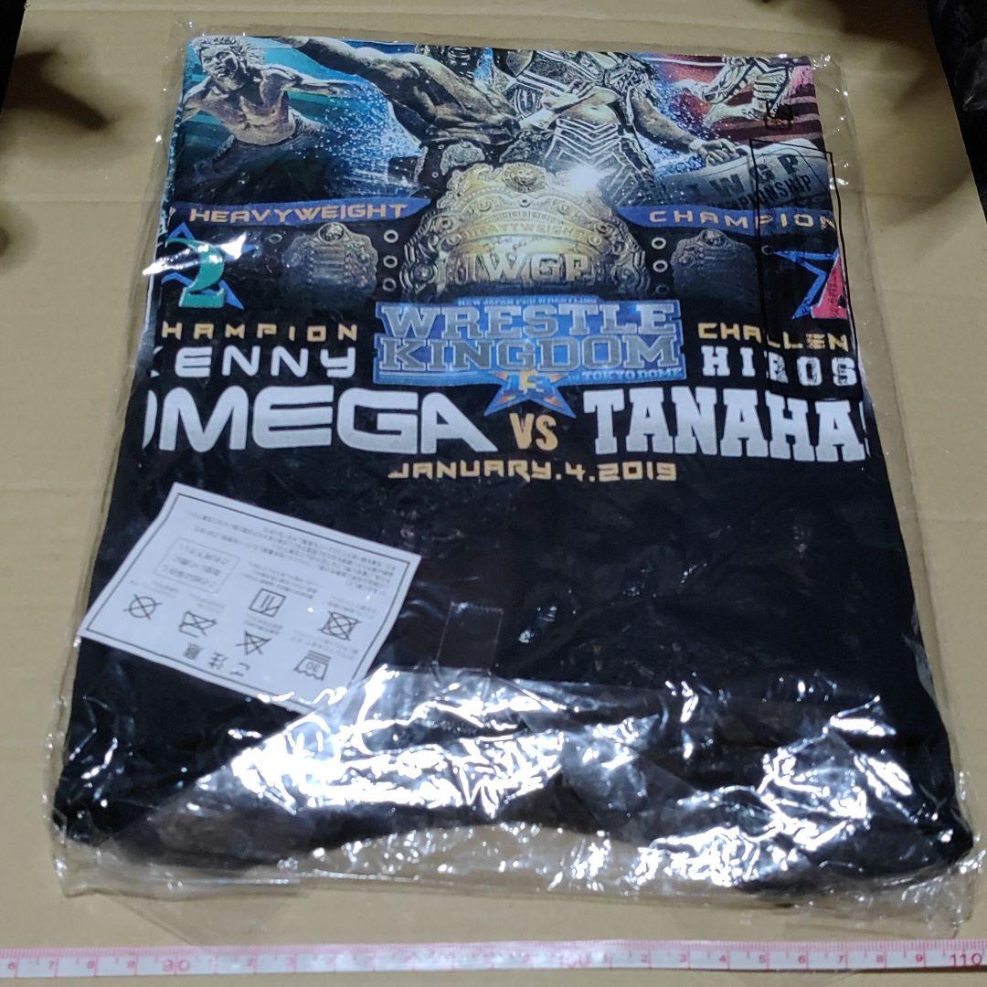 新日本プロレス　ケニー・オメガvs棚橋弘至　Ｔシャツ  M サイズ