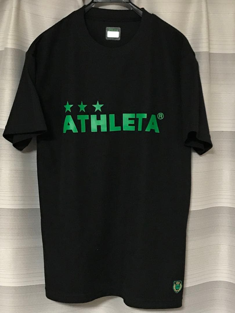 東京ヴェルディ×ATHLETA　アスレタ選手着用移動着Tシャツ　Lサイズ