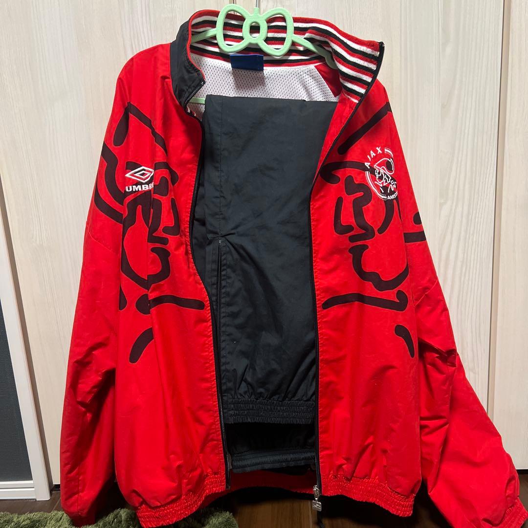 90年代 当時物 アヤックス トラックジャケット上下 寒くなればまた値段上げます