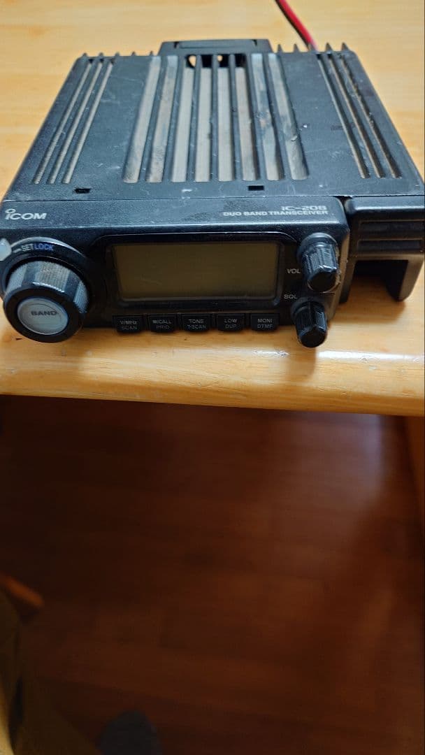 ICOM IC208とシャークアンテナ