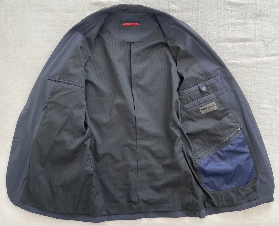 【訳有お値打】ブリーフィング ジャケット ネイビー Ｓサイズ