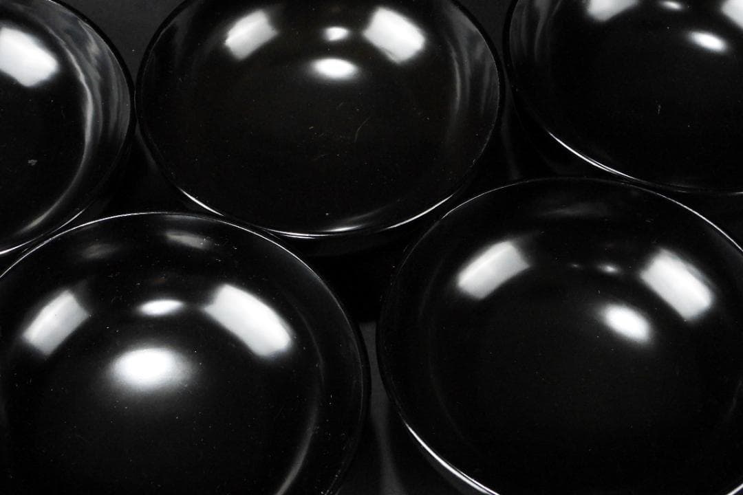 輪島塗 花鳥紋 金蒔絵 吸物椀 5客 蓋碗 漆芸 漆器