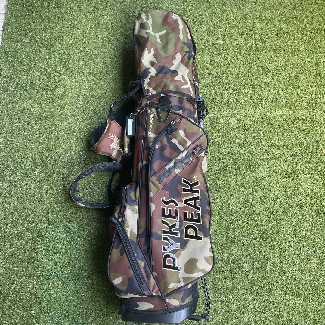 r*t様 キャディーバッグ　PYKES PEAK 迷彩柄　新品