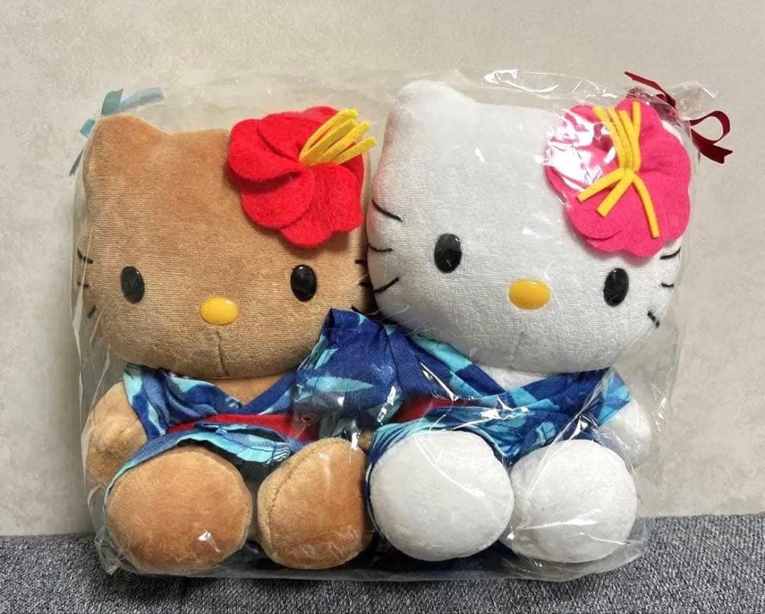 ハローキティ　サマーコスチューム 浴衣 日焼け