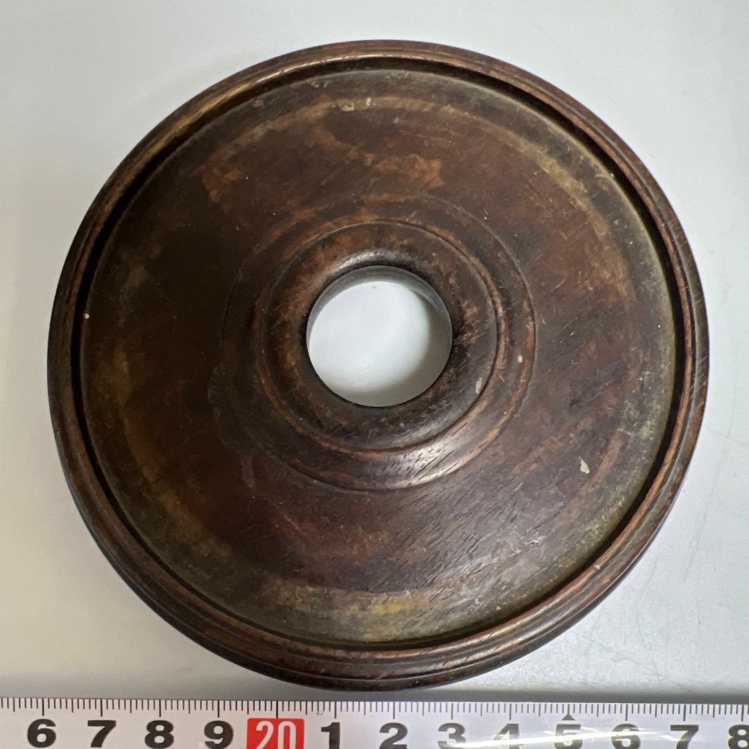 古銅　亀にカニ浮彫花瓶　台込高約17.5㎝/1137g 東Y8-0206☆2F