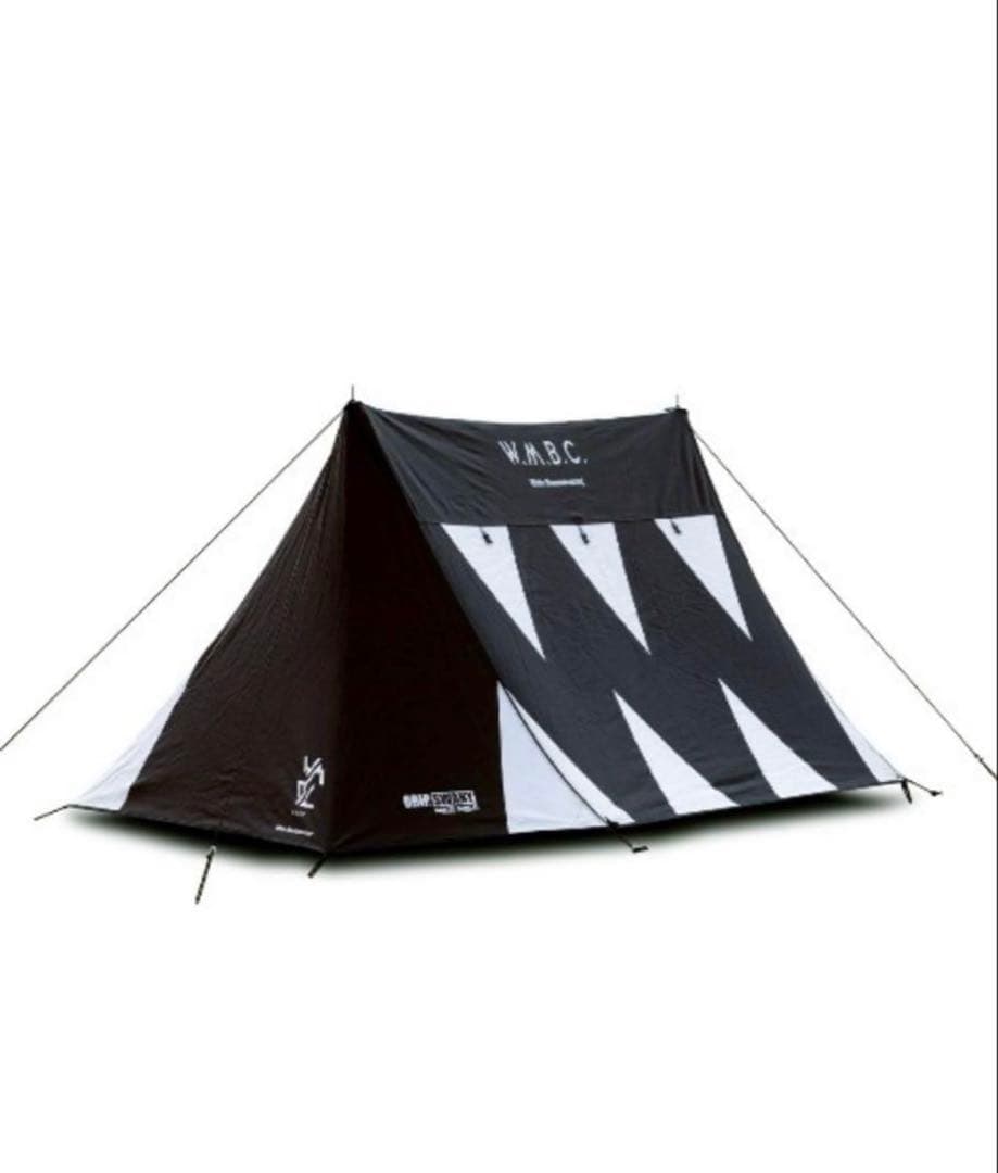 W.M.B.C. キャンプテント ブラック/ホワイト