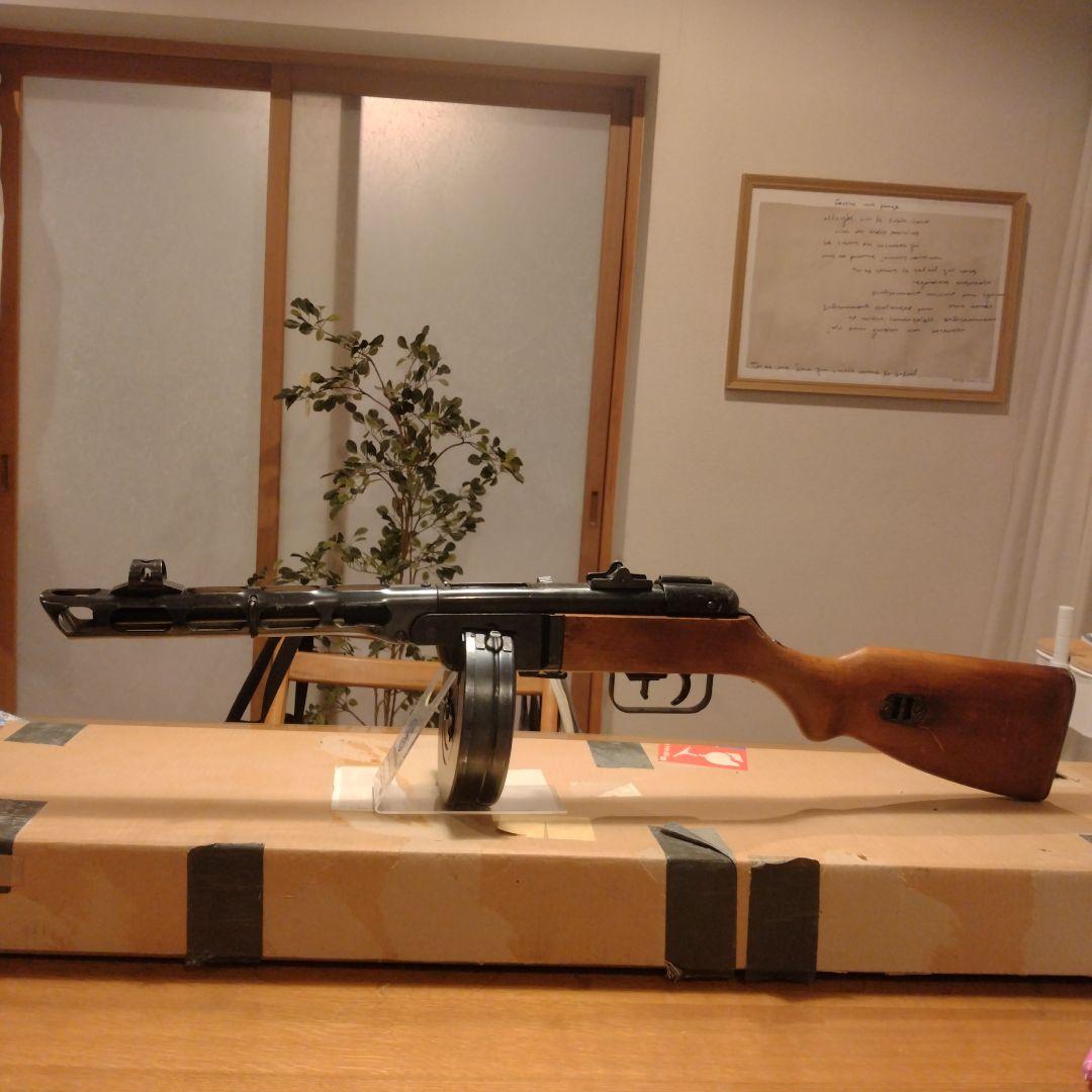 ハドソン PPsh41電動ガンTuned byネモトガン フレーム割れ有発射困難