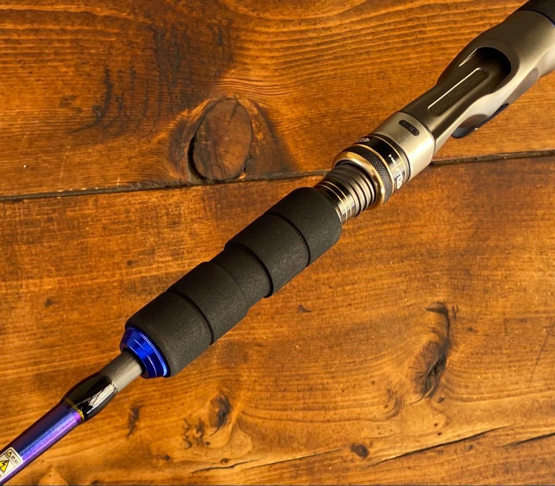 ジギングロッド　C562MH スロージギング　オフショアロッド　ベイトロッド　青