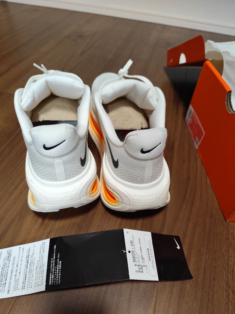 NIKE ボメロプレミアム ホワイト/オレンジ 27.0cm