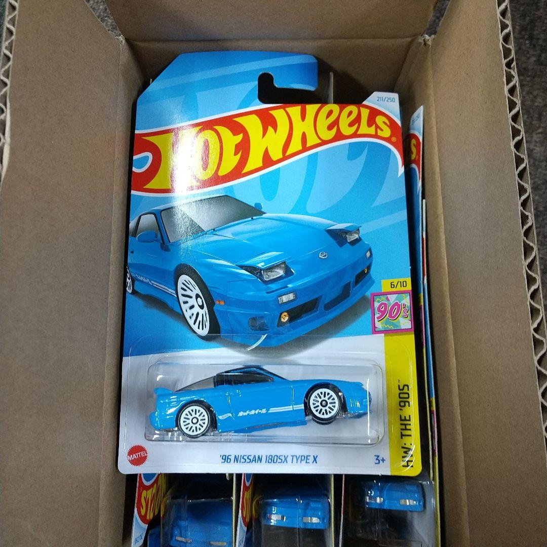 新品12個セット　ホットウィールベーシックカー '96 日産180SXタイプX