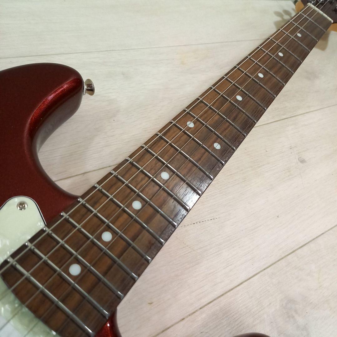 美品◎Mavis ストラトキャスター メタリックワインレッド メイビス セット1