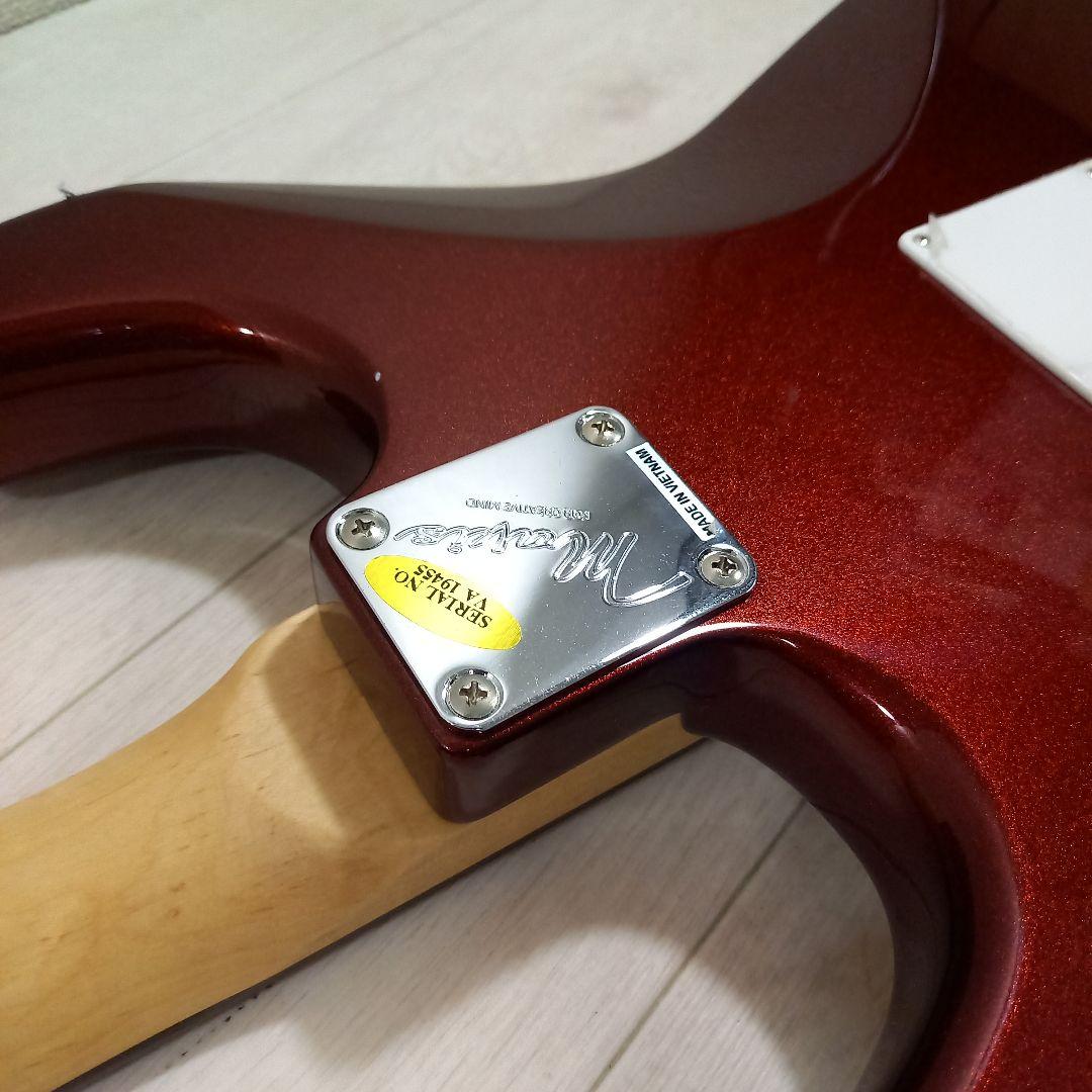 美品◎Mavis ストラトキャスター メタリックワインレッド メイビス セット1