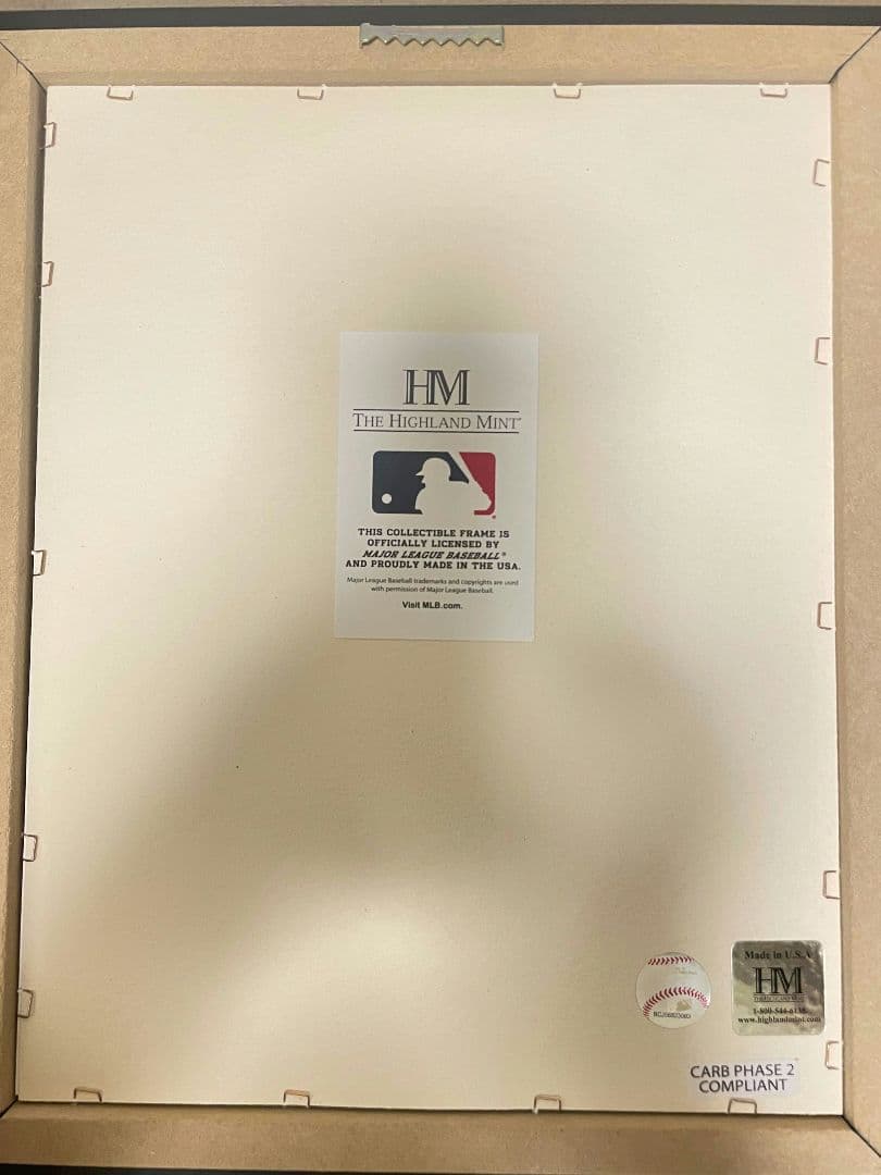 【超レア品 シリアルナンバー入り】大谷翔平 MVP フォトフレーム