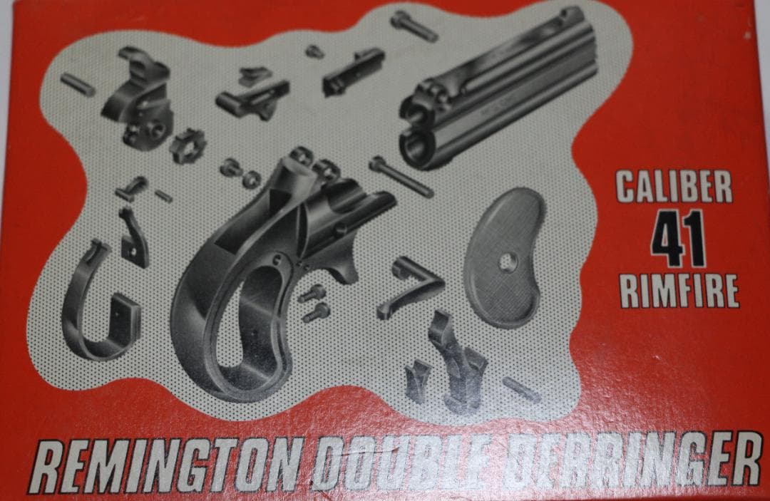 超希少CMC製　ABS樹脂モデルガン レミントン・ダブル・デリンジャー　 合法品